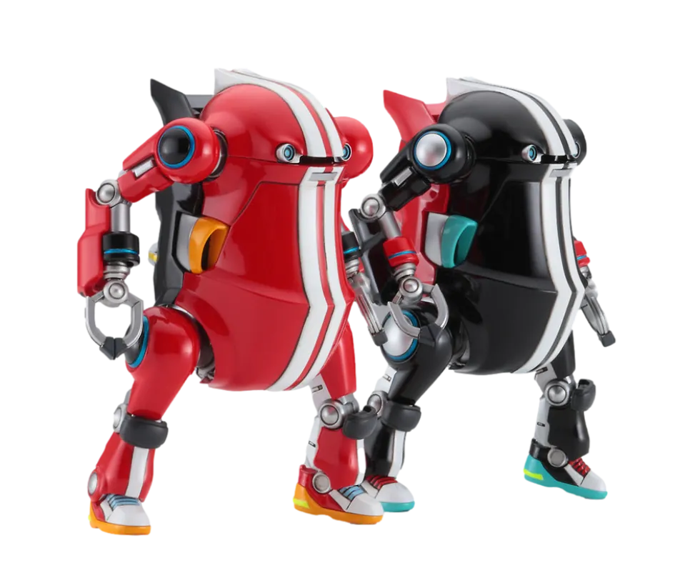 MechatroWeGo Sports Flame & Jet Black