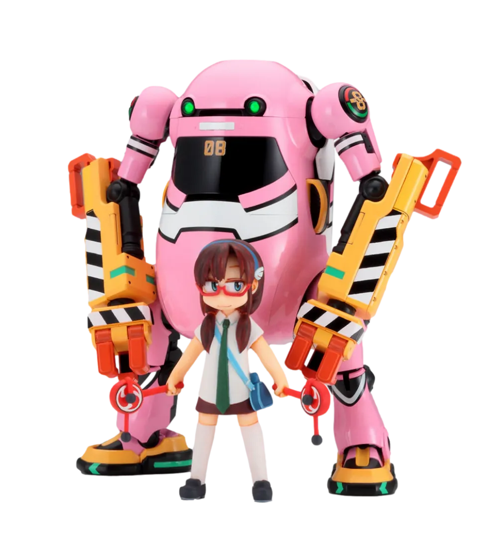 MechatroWeGo x Evangelion: Unit-08 + Mari Makinami Illustrious