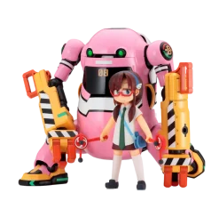 MechatroWeGo x Evangelion: Unit-08 + Mari Makinami Illustrious