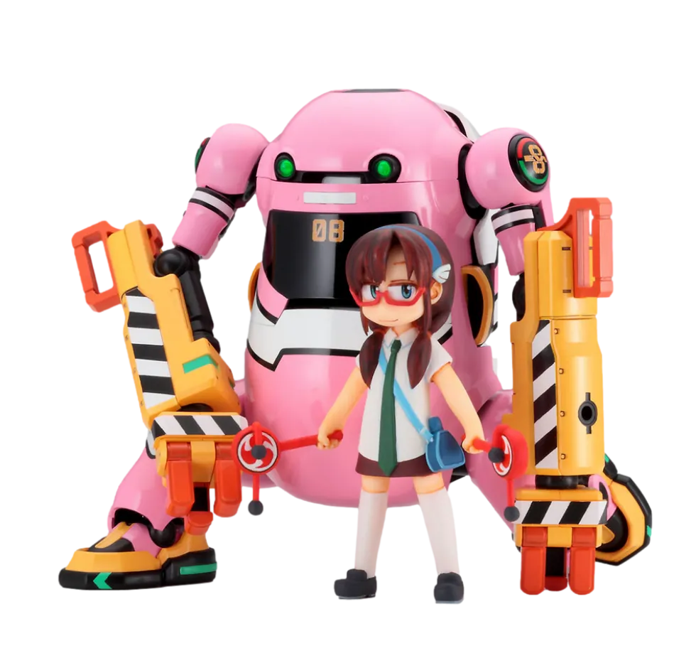 MechatroWeGo x Evangelion: Unit-08 + Mari Makinami Illustrious