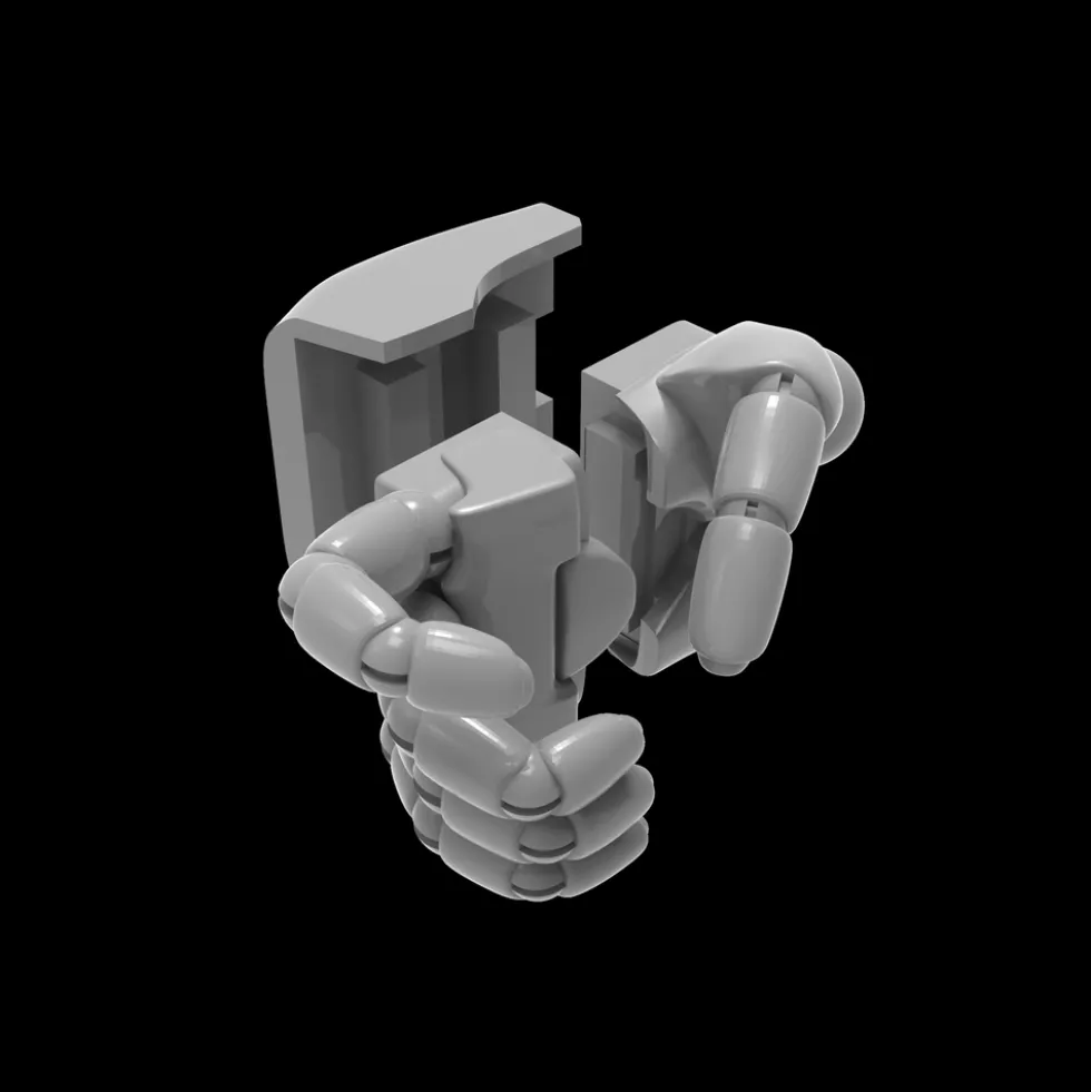 Mech Hands - 1/100 Round