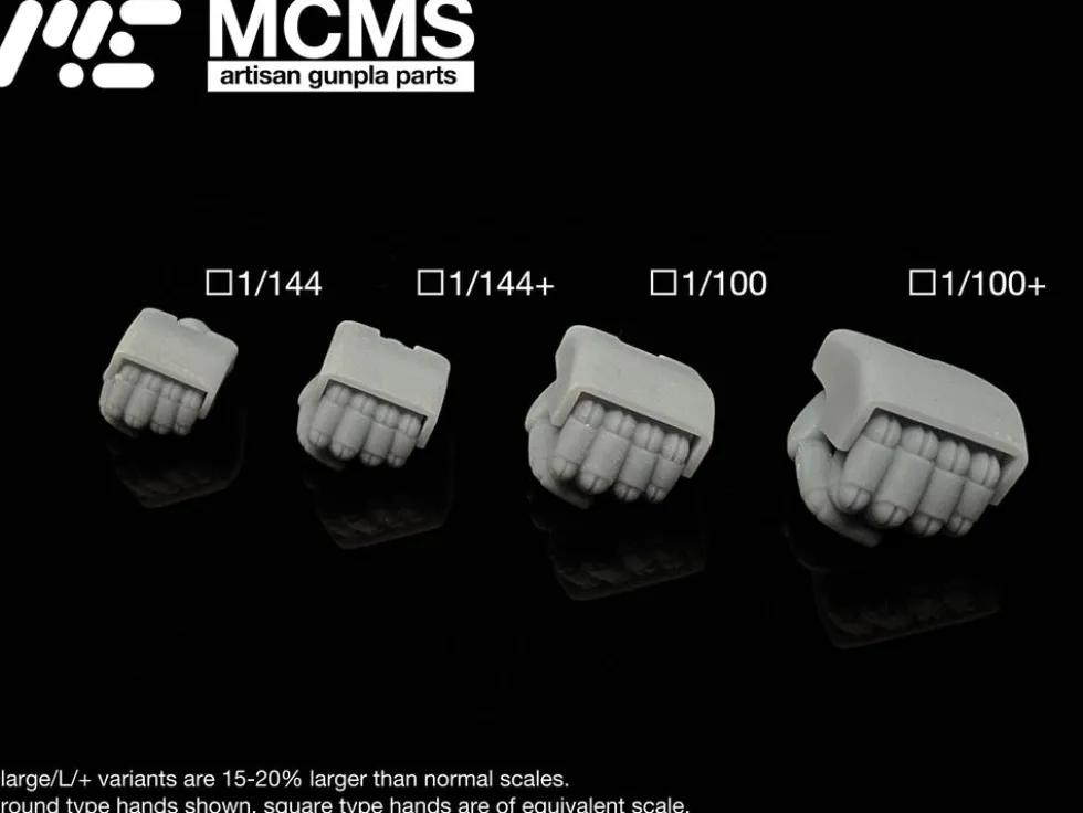 Mech Hands - 1/100+ Round (Large)