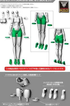 Megami Device MSG 02 Bottoms Set Skin Color D
