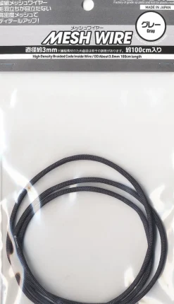 Mesh Wire Gray (100cm) - 1mm