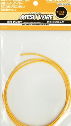 Mesh Wire Yellow (100cm) - 1mm