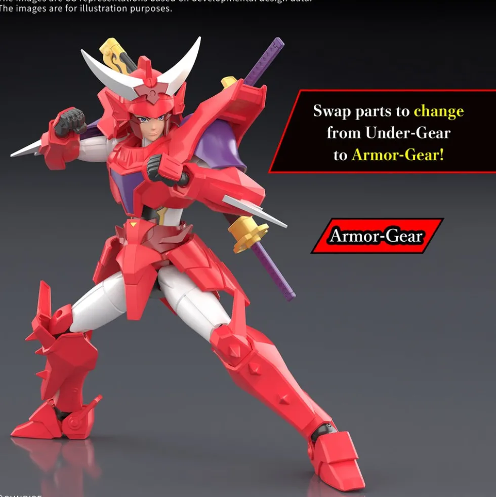30MF Yoroi-Shinden Samurai Troopers Gai of the Heat