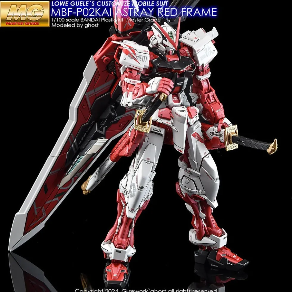 MG Astray Red Frame Kai Decals
