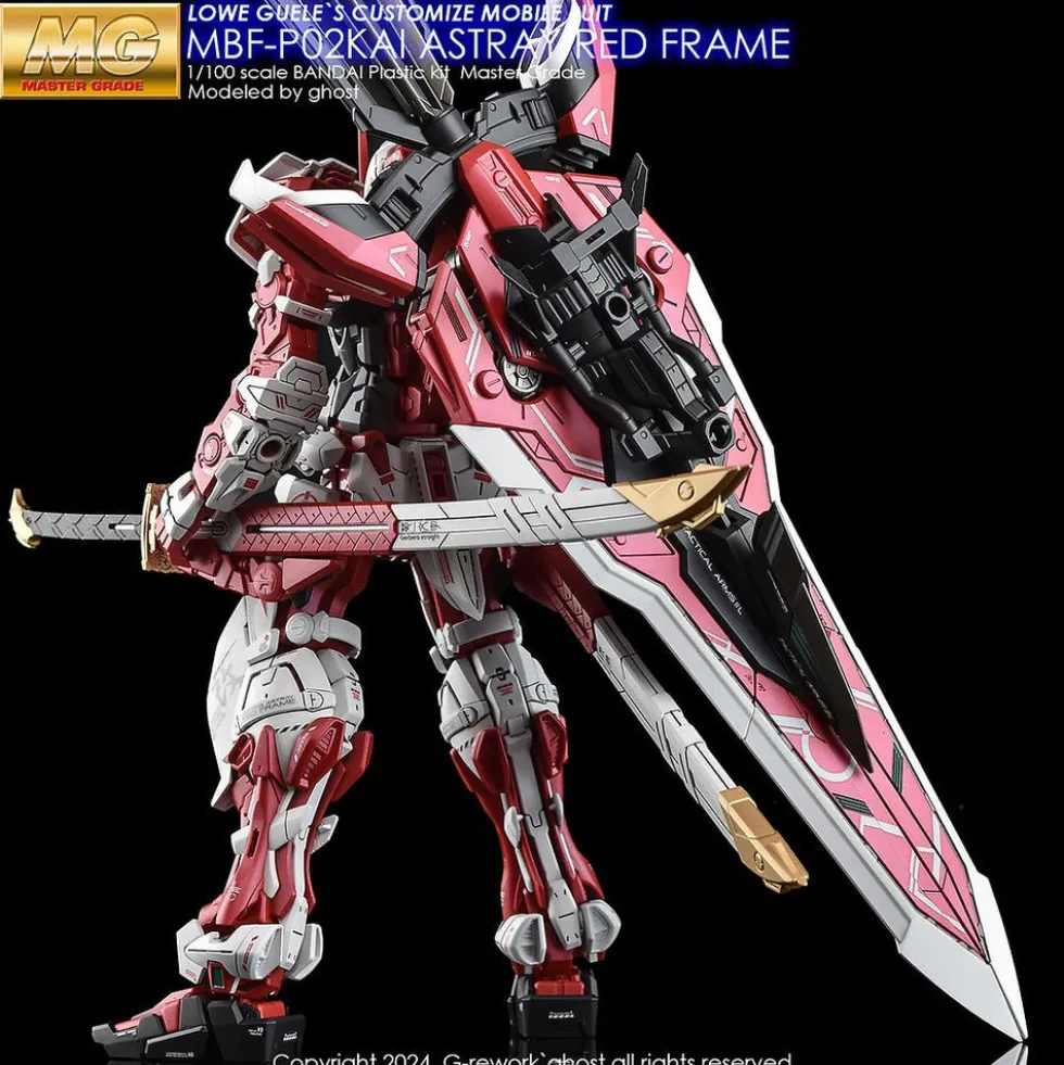 MG Astray Red Frame Kai Decals