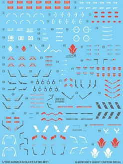 MG Barbatos [RENEWED] Decals