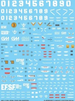 MG GM Sniper II Decals