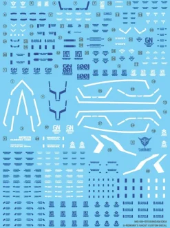MG GN-001 Gundam Exia Decals