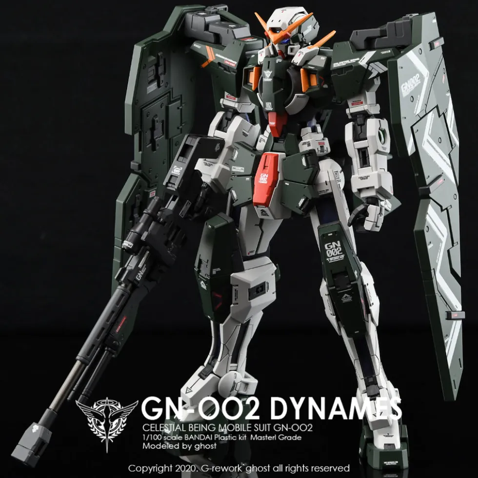 MG Gundam Dynames Decals