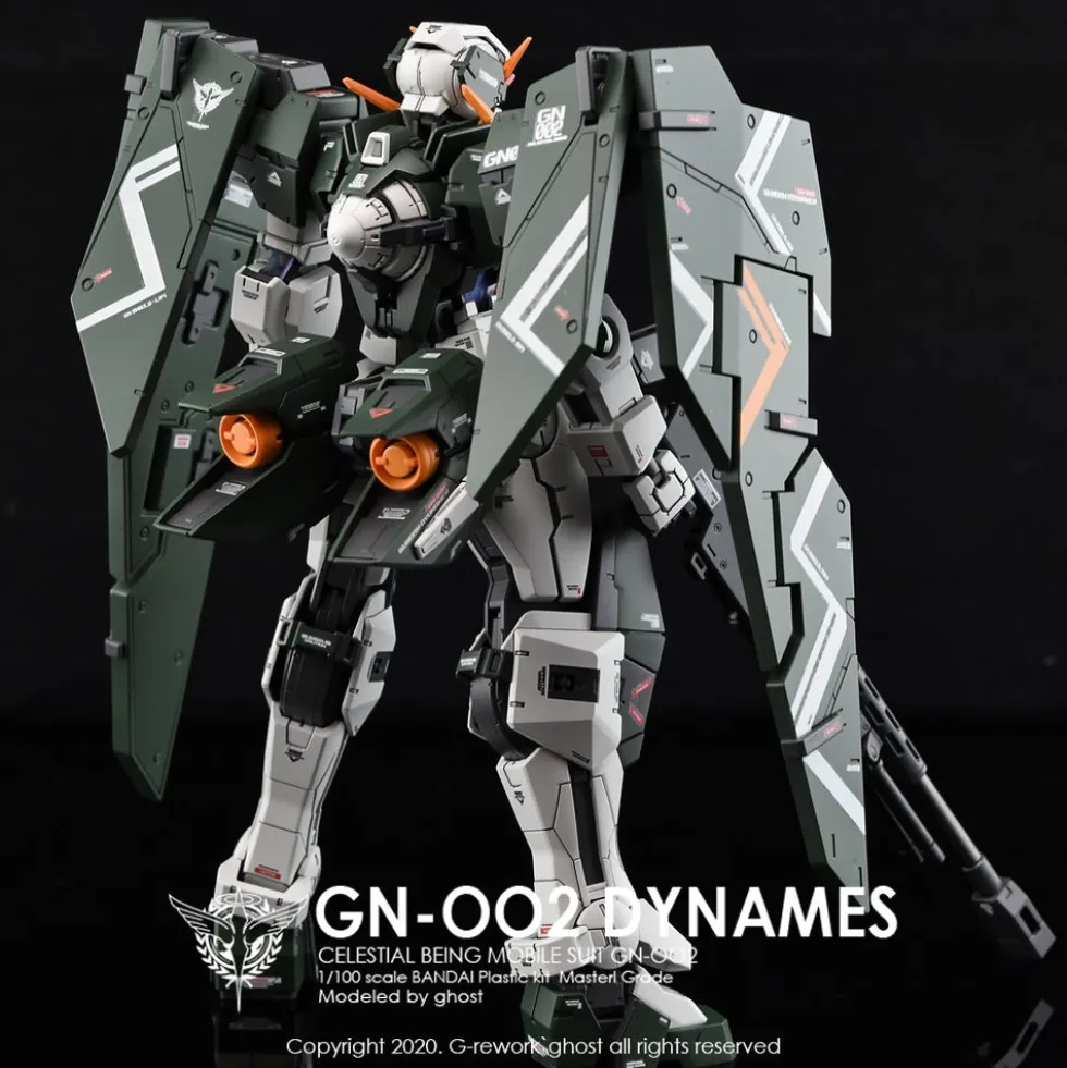 MG Gundam Dynames Decals