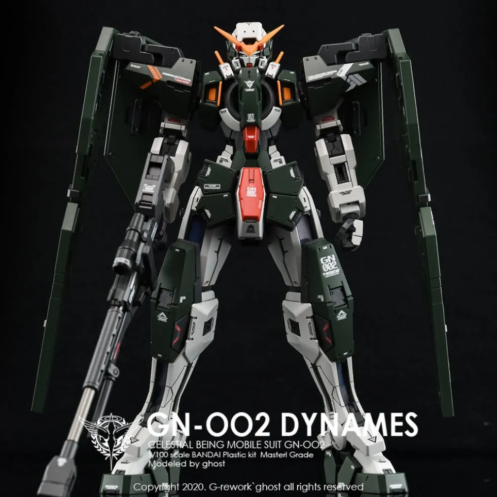 MG Gundam Dynames Decals