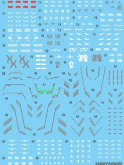 MG Gundam Vidar Decals