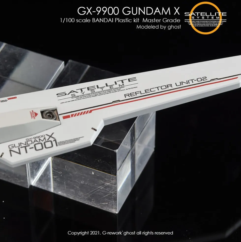 MG Gundam X Decals