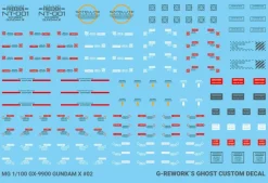 MG Gundam X Decals
