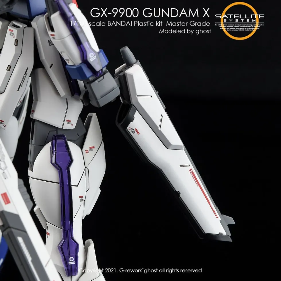 MG Gundam X Decals