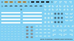 MG Guntank Decals