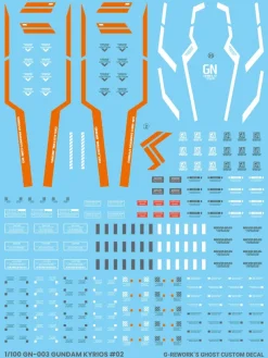 MG Kyrios Decals