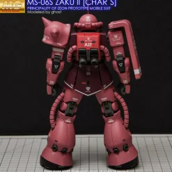 MG MS-06S ZAKU II Ver. 2.0 (Char Aznable) [Renewal] Decals