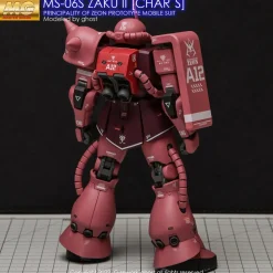 MG MS-06S ZAKU II Ver. 2.0 (Char Aznable) [Renewal] Decals