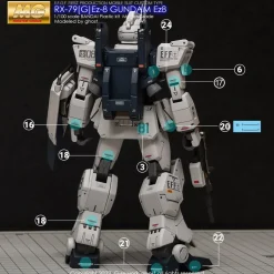 MG RX-79G Ez-8 Gundam Decals