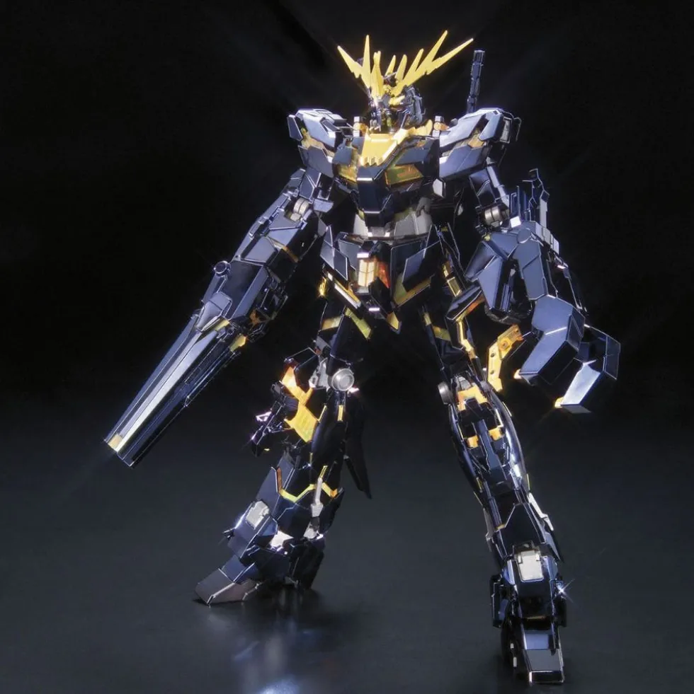 MG RX-0 Unicorn Gundam 02 Banshee Titanium Finish