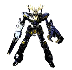 MG RX-0 Unicorn Gundam 02 Banshee Titanium Finish