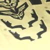 MG Sinanju Metal Film Sticker (Gold)