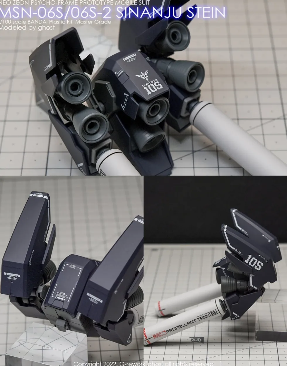 MG Sinanju Stein Decals