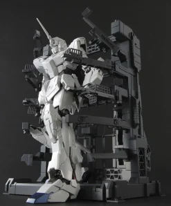 MG Unicorn Gundam HD Color + MS Cage