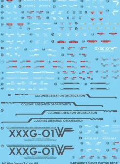 MG Wing Gundam (TV Ver.) Decals