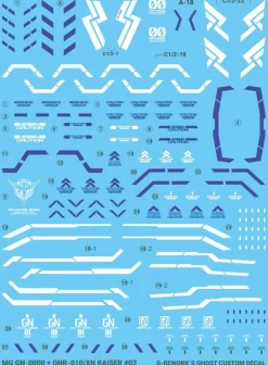 MG 00 XN Raiser Decals