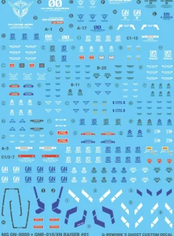 MG 00 XN Raiser Decals