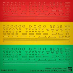 30MM Customize Material (3D Metallic Stickers)