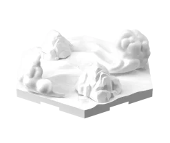 30MM Customize Scene Base 03 (Snow Field Ver.)