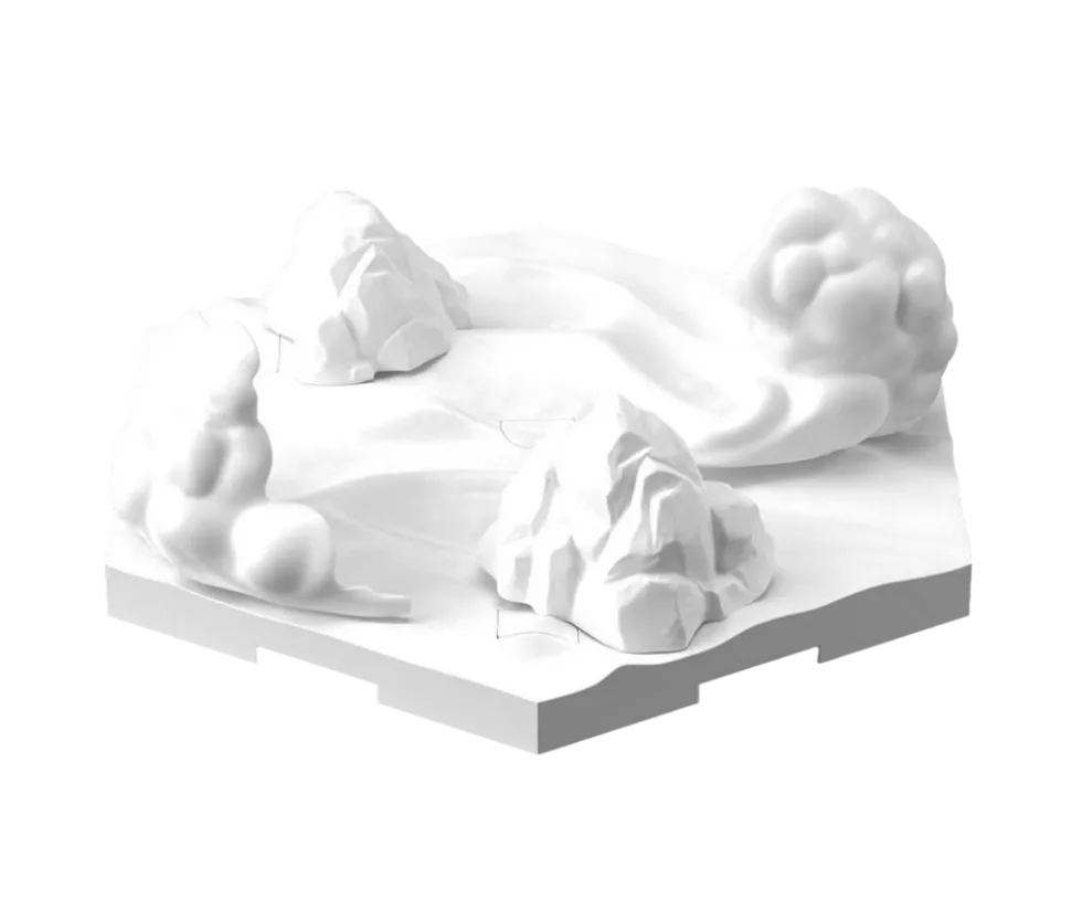 30MM Customize Scene Base 03 (Snow Field Ver.)