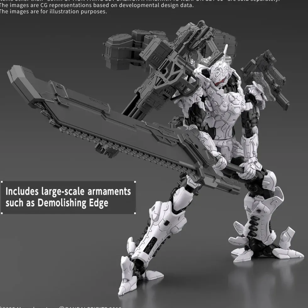 30MM OP-01 Weapon Set Daemon x Machina TS