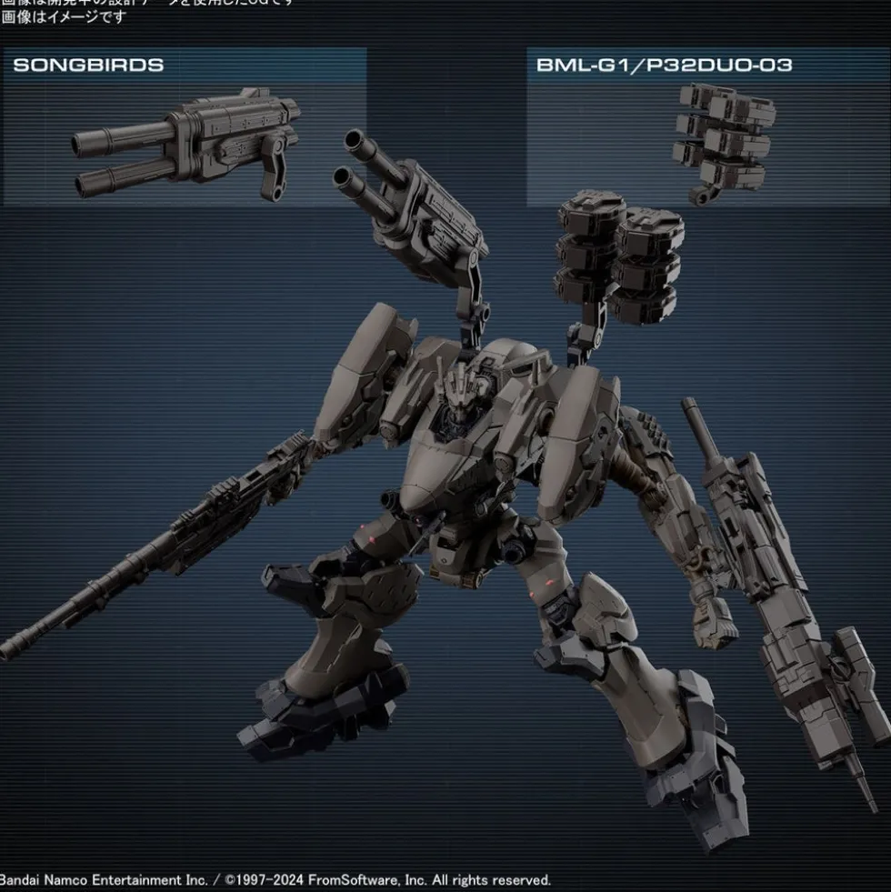 30MM 01 RaD CC-2000 Orbiter Nightfall (Armored Core VI Fires of Rubicon)