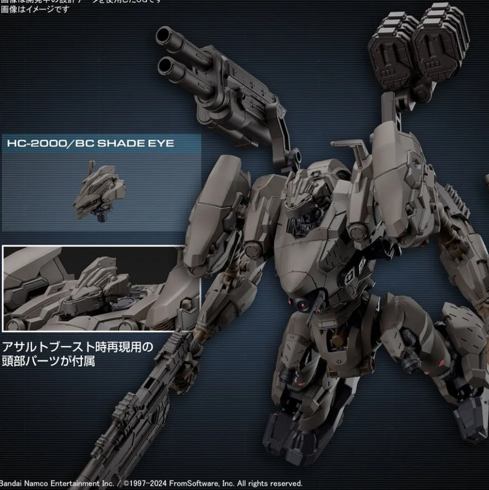 30MM 01 RaD CC-2000 Orbiter Nightfall (Armored Core VI Fires of Rubicon)