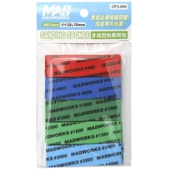 3mm Sanding Sponge Bundle 400/600/1000/1500/3000