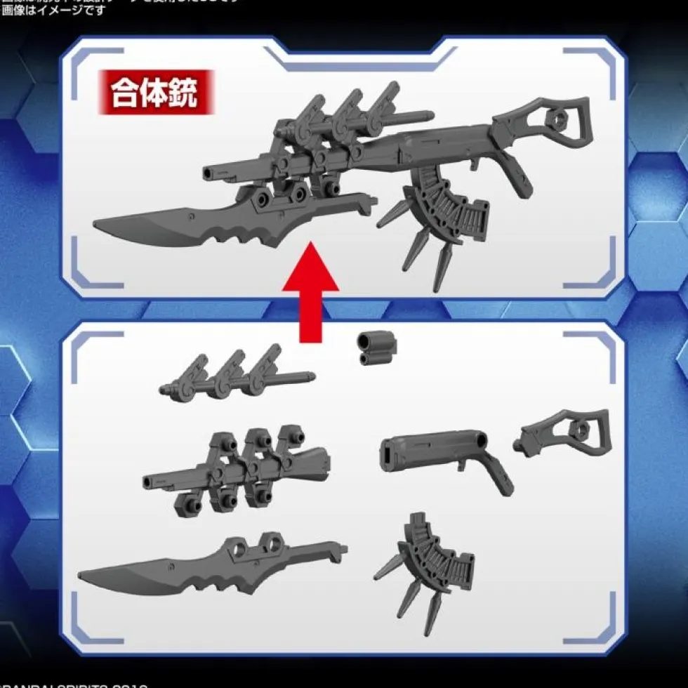 30MM W-15 Customize Weapons (Fantasy Weapons)