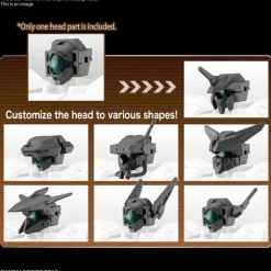 30MM W-14 Option Parts Set 6 (Customize Heads A)