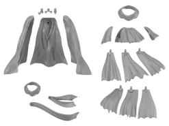30MM W-27 Option Parts Set 14 (Multi Cloth)