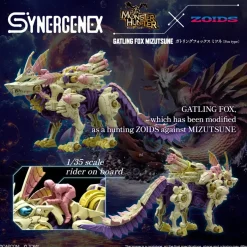 Monster Hunter X Zoids Gatling Fox Mizutsune