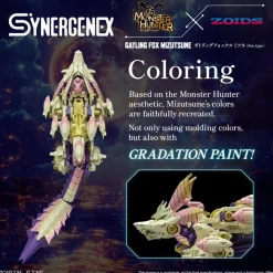 Monster Hunter X Zoids Gatling Fox Mizutsune
