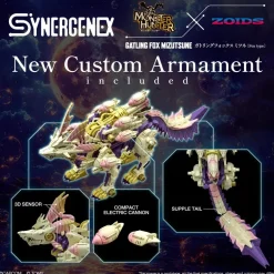 Monster Hunter X Zoids Gatling Fox Mizutsune