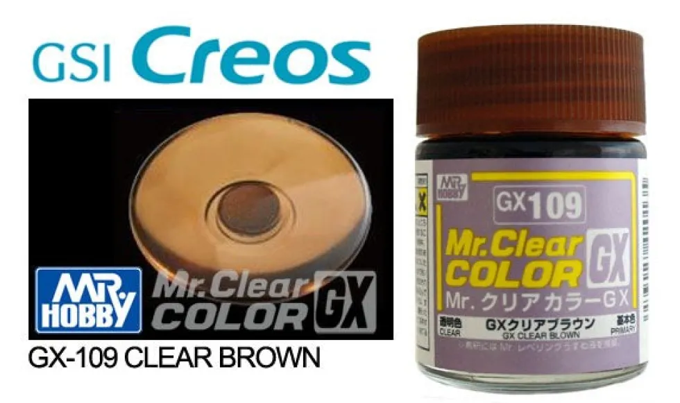 Mr. Clear Color GX GX109 Brown 18ml