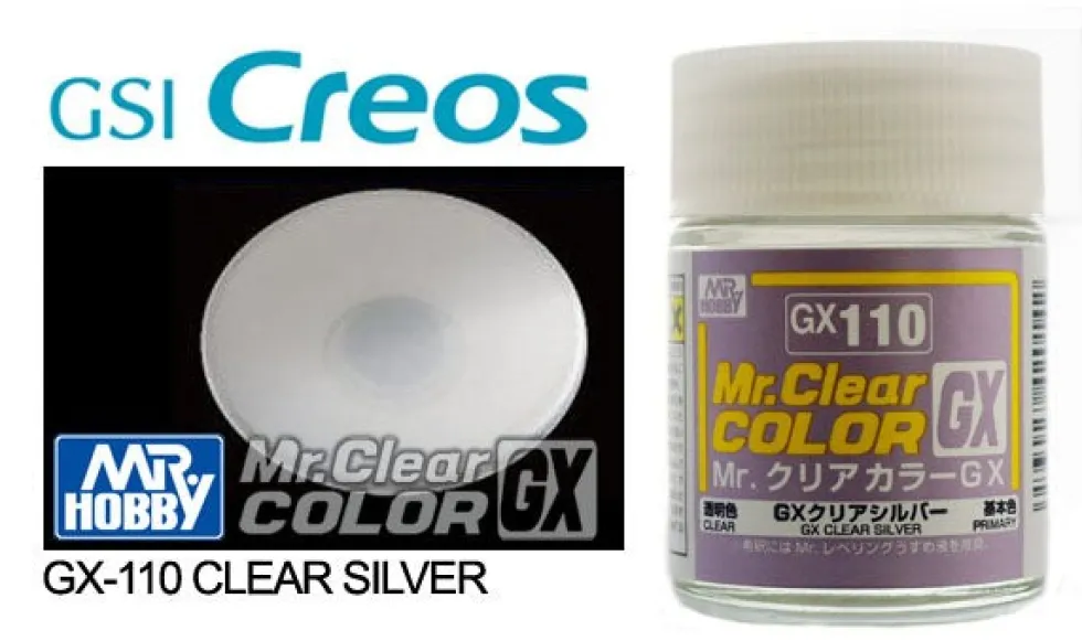 Mr. Clear Color GX GX110 Silver 18ml